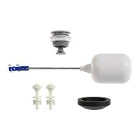 Mecanismo Completo Para Caixas Acopladas Universal Simples Astra Mu-sp Acionamento Superior Branco Mu-sp*br - 3