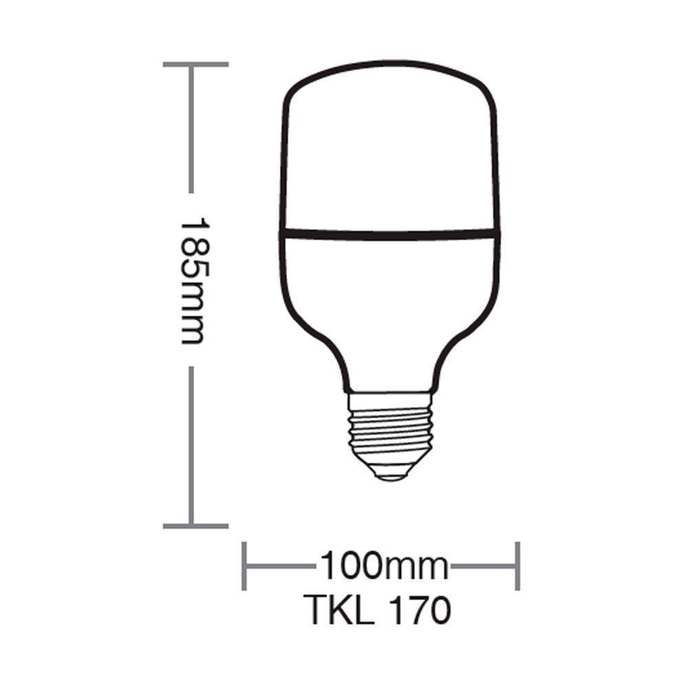 Lâmpada Led Taschibra Tkl 170 30w E27 Bivolt 6500k Luz Branca - 1