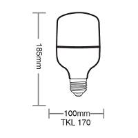 Lâmpada Led Taschibra Tkl 170 30w E27 Bivolt 6500k Luz Branca - 1