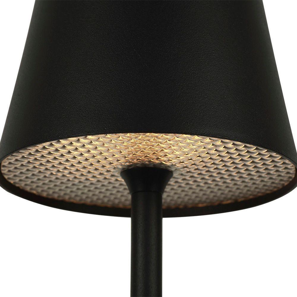 Luminária De Mesa Led Taschibra Louvre Recarregável 5v Preto 15020033-02 - 3