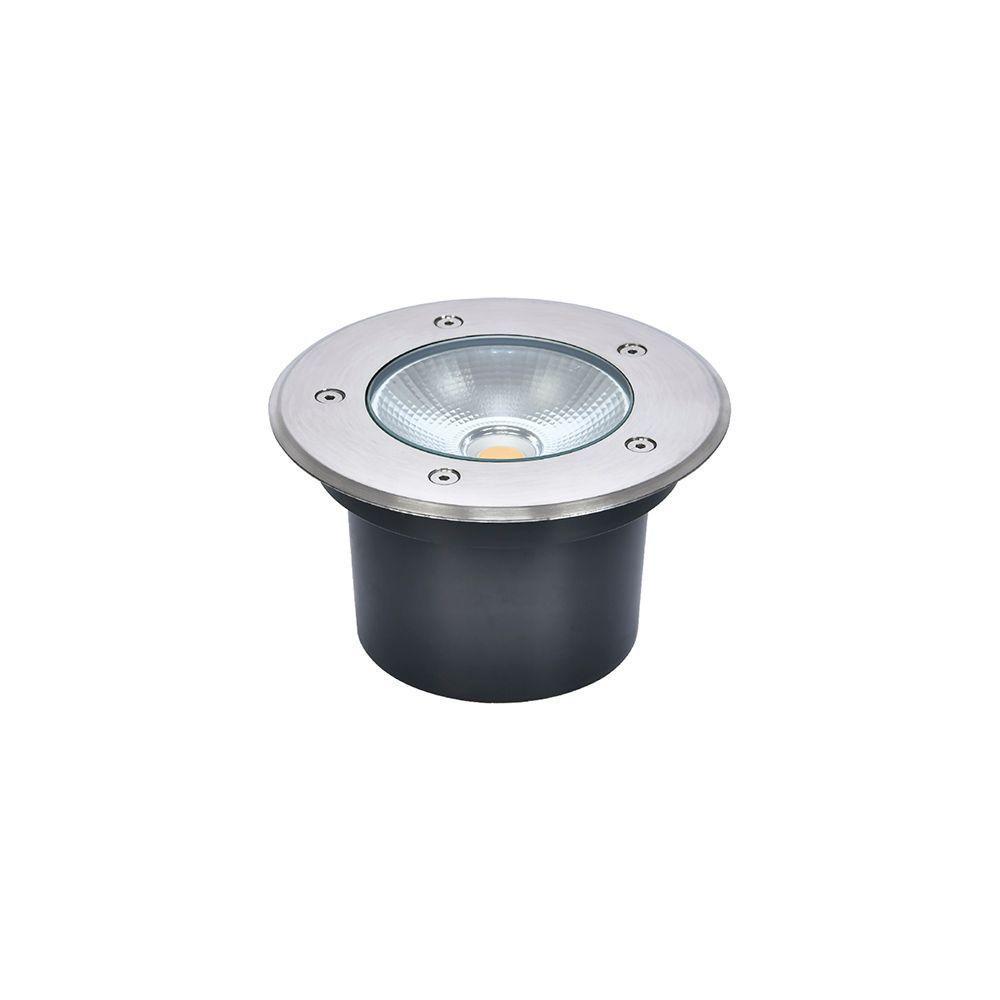 Embutido De Solo Led Astraled Es-6915 Felis 20w Bivolt Prata 3000k Luz Amarela 3000k Luz Amarela Es-6915 - 1
