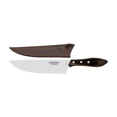 Faca Para Churrasco Tramontina 21191098 Com Bainha 8 Marrom 21191098