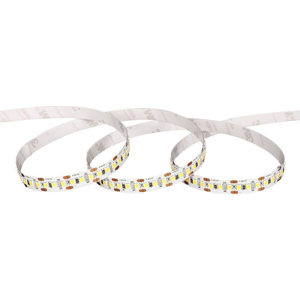 Fita De Led Nordecor Com 50 Metros 180leds-m 7,2w 12v 3000k Luz Amarela 7202 - 1