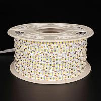 Fita De Led Nordecor Com 50 Metros 180leds-m 7,2w 12v 3000k Luz Amarela 7202