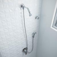 Válvula Desviadora Para Chuveiro 1-2 Blukit Cromado