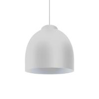 Lustre Pendente Blumenau Blum E27 Bivolt Branco Fosco - 1