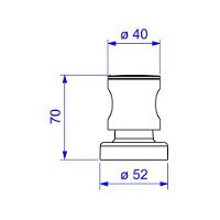 Acabamento Para Registro Deca Aspen 4900.c35.pq 1-2, 3-4 E 1 Cromado - 3