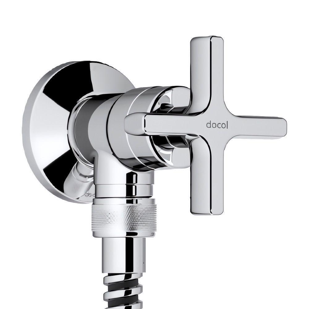 Ducha Higiênica Docol Nova Invicta 1523806 Com Registro Branca - 3