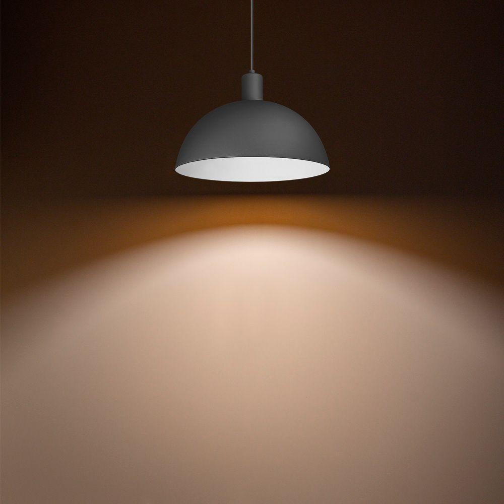 Lustre Pendente Blumenau Bia E27 Bivolt Branco Fosco - 2