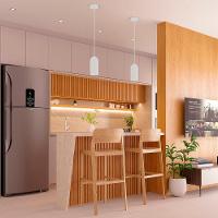 Lustre Pendente Blumenau Otto E27 Bivolt Branco Fosco