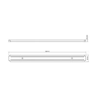 Barra Magnética Para Facas Tramontina Plenus 26464111 38cm Preta - 3
