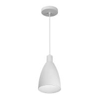 Lustre Pendente Blumenau Ceci E27 Bivolt Branco Fosco - 3