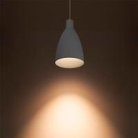 Lustre Pendente Blumenau Ceci E27 Bivolt Branco Fosco