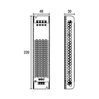 Fonte Colmeia Para Fita Led Blumenau 12v 16,5a - 200w Bivolt - 3