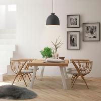 Lustre Pendente Blumenau Blum E27 Bivolt Preto - 3