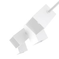 Lustre Pendente Blumenau Kina Light G9 Bivolt Branco Fosco - 2
