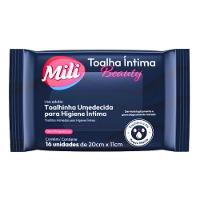 Toalha íntima Beauty Toalhinha Umedecida Para Higiene íntima - 12 Pacotes Com 16 Unidades - 3