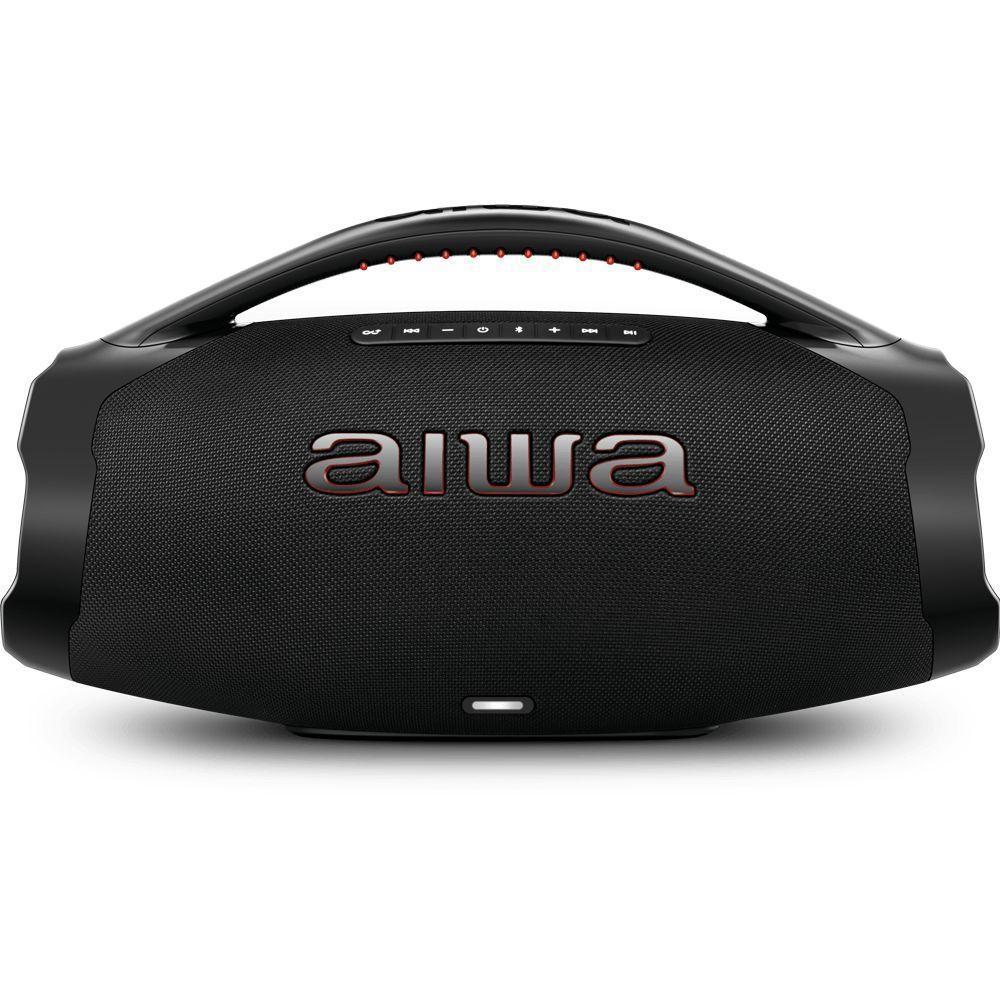 Caixa De Som Boombox Plus Aiwa BBS-01-B 200W Bluetooth 30h IP66 USB Preto Boombox AWS-BBS-01-B Bivolt - 1