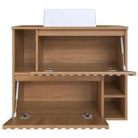 Kit Espelheira E Gabinete 70 Cm Com Cuba Branca Cj1000 Mell Faem Mell - 8