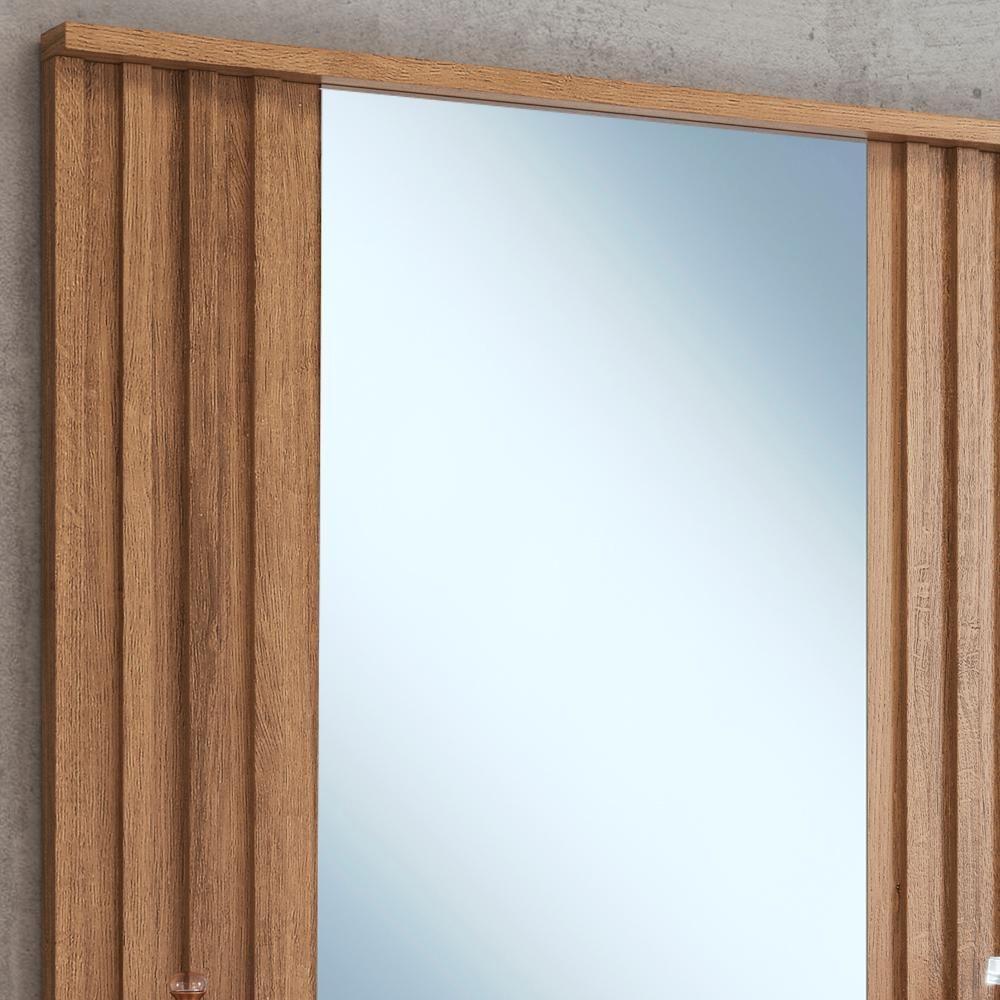 Espelheira Ripada Com Prateleira 70 Cm Es1000 Mell Faem Mell - 5