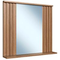 Espelheira Ripada Com Prateleira 70 Cm Es1000 Mell Faem Mell - 1