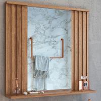 Espelheira Ripada Com Prateleira 70 Cm Es1000 Mell Faem Mell - 2