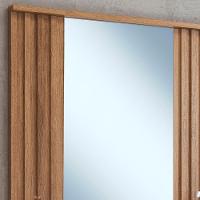 Espelheira Ripada Com Prateleira 70 Cm Es1000 Mell Faem Mell - 5