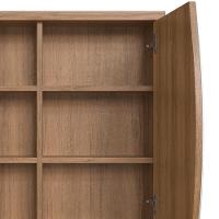 Armario Espelheira Com Porta E Nicho 70 Cm Es9680 Mell Faem Mell - 6