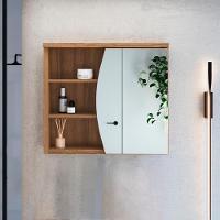 Armario Espelheira Com Porta E Nicho 70 Cm Es9680 Mell Faem Mell - 8