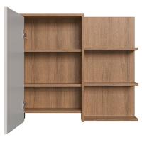 Armário Espelheira 70 Cm 1 Porta 3 Nichos Es2001 Mell Arenas Faem Mell Arenas - 5