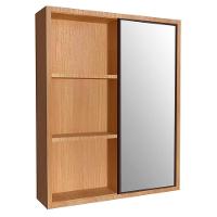 Armario Espelheira 1 Porta Correr 60 Cm Es7250 Mell Grafite Faem Mell Grafite - 1