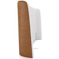 Cabeceira Cama Box Casal 140cm Nilo P05 Couríssimo Whisky Bouclê Cru - Lyam Decor - 6