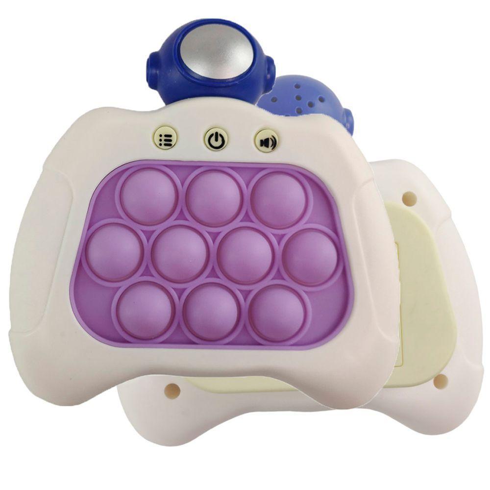 Pop It Mini Game Astronauta 4 Modos Fidget Sensorial Interativo Luz Som Anti Estresse Ansiedade Relaxante Jogo Criança - 1