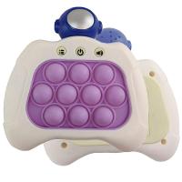 Pop It Mini Game Astronauta 4 Modos Fidget Sensorial Interativo Luz Som Anti Estresse Ansiedade Relaxante Jogo Criança - 1