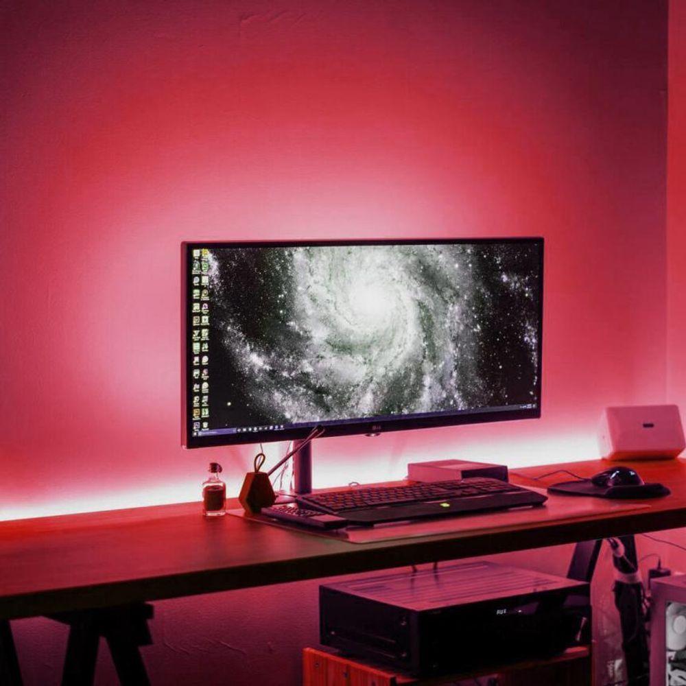 Fita Led Neon Single 16mm 8w-m Vermelho 1m - Lumanti - 2