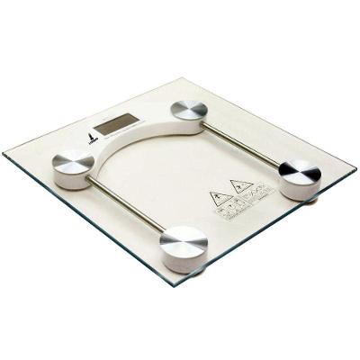 Balança Corporal Digital Quadrada Banheiro Academia Consultório Até 180kg Lorben