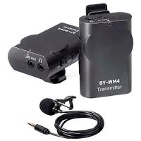 Microfone Sem Fio Lapela Dual-channel 2,4 Ghz By-wm4 Pro Celular Câmera Dslr Lorben - 7