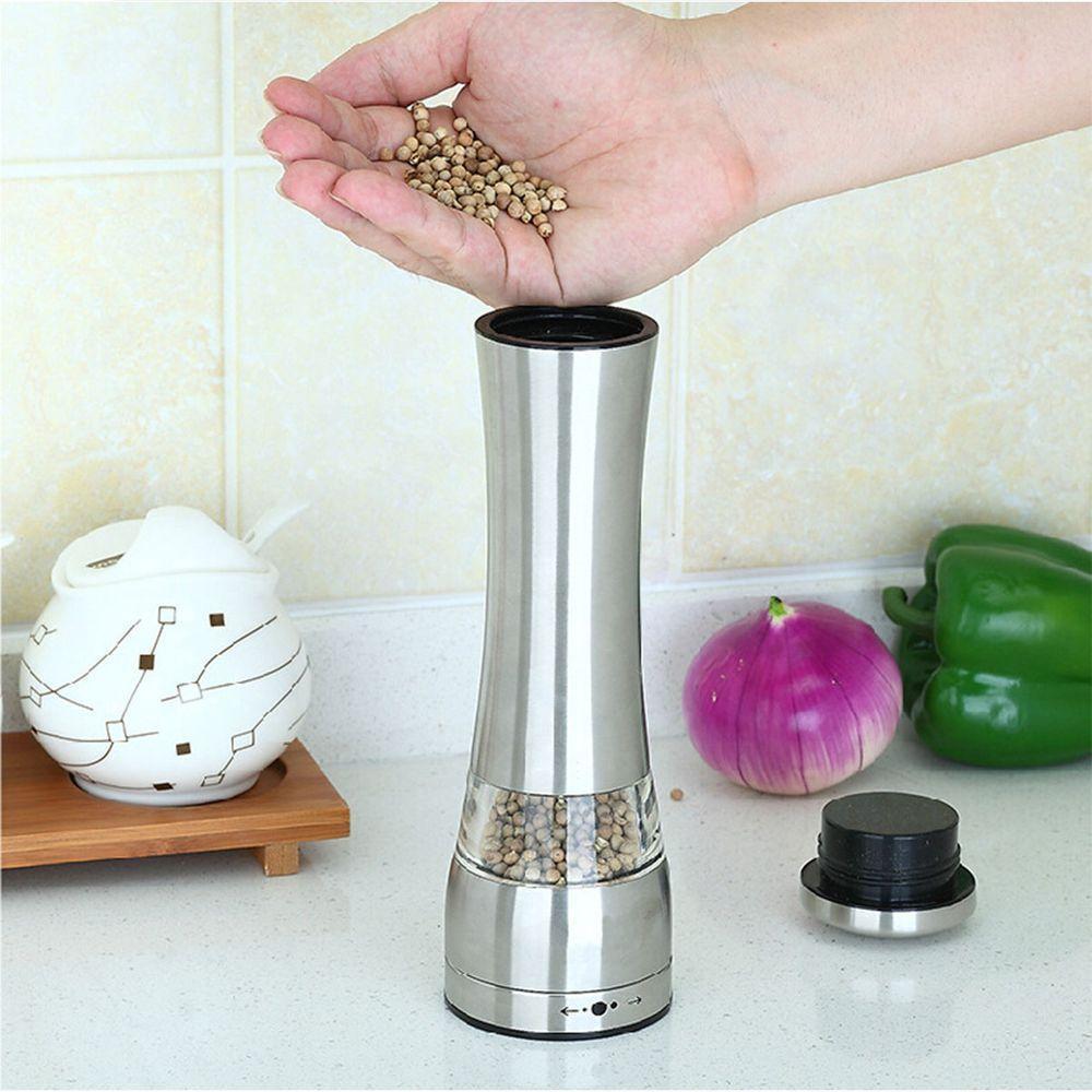 Moedor De Pimenta Sal Grosso Lorben Triturador Manual Tempero Aço Inox 21 Cm Gt6264 - 3