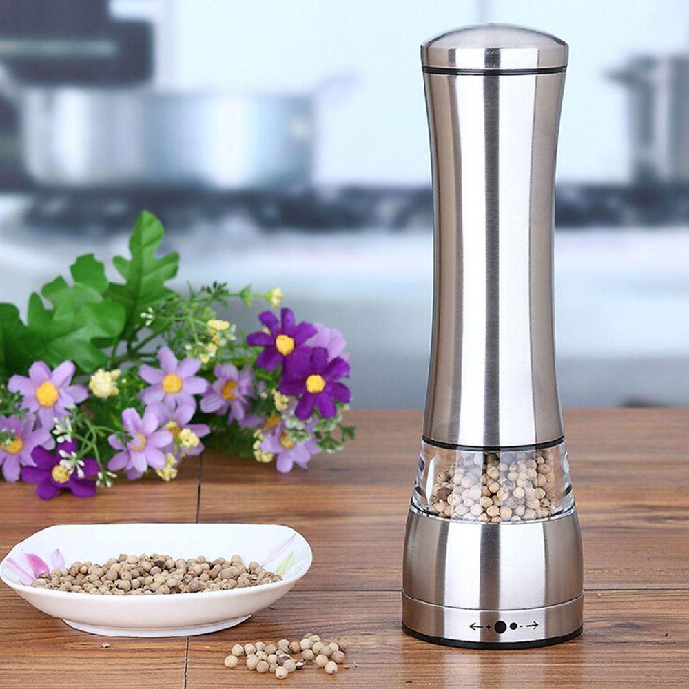 Moedor De Pimenta Sal Grosso Lorben Triturador Manual Tempero Aço Inox 21 Cm Gt6264 - 4