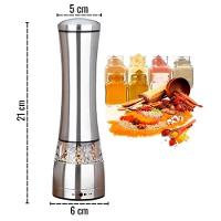 Moedor De Pimenta Sal Grosso Lorben Triturador Manual Tempero Aço Inox 21 Cm Gt6264 - 10