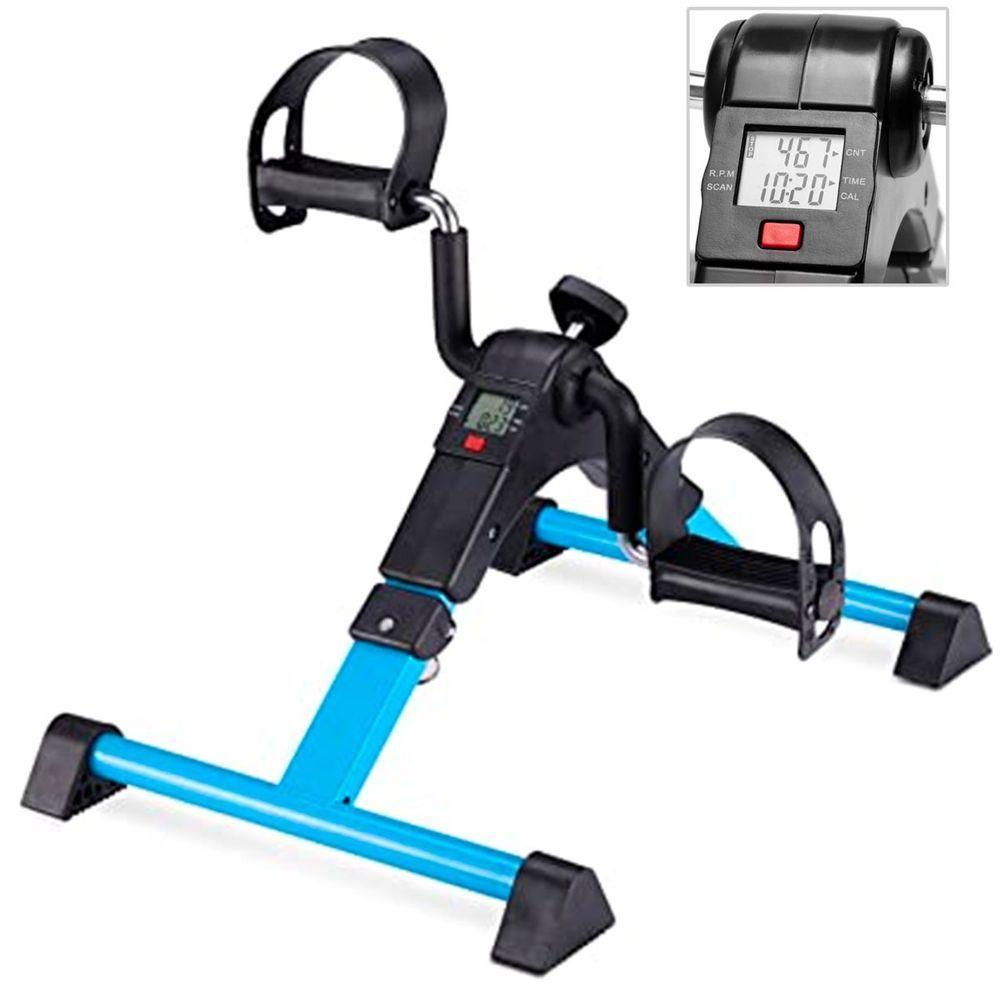 Mini Bicicleta Ergométrica Lorben Cicloergômetro Para Pernas E Braços Com Monitor Digital Gt931-bl - 1