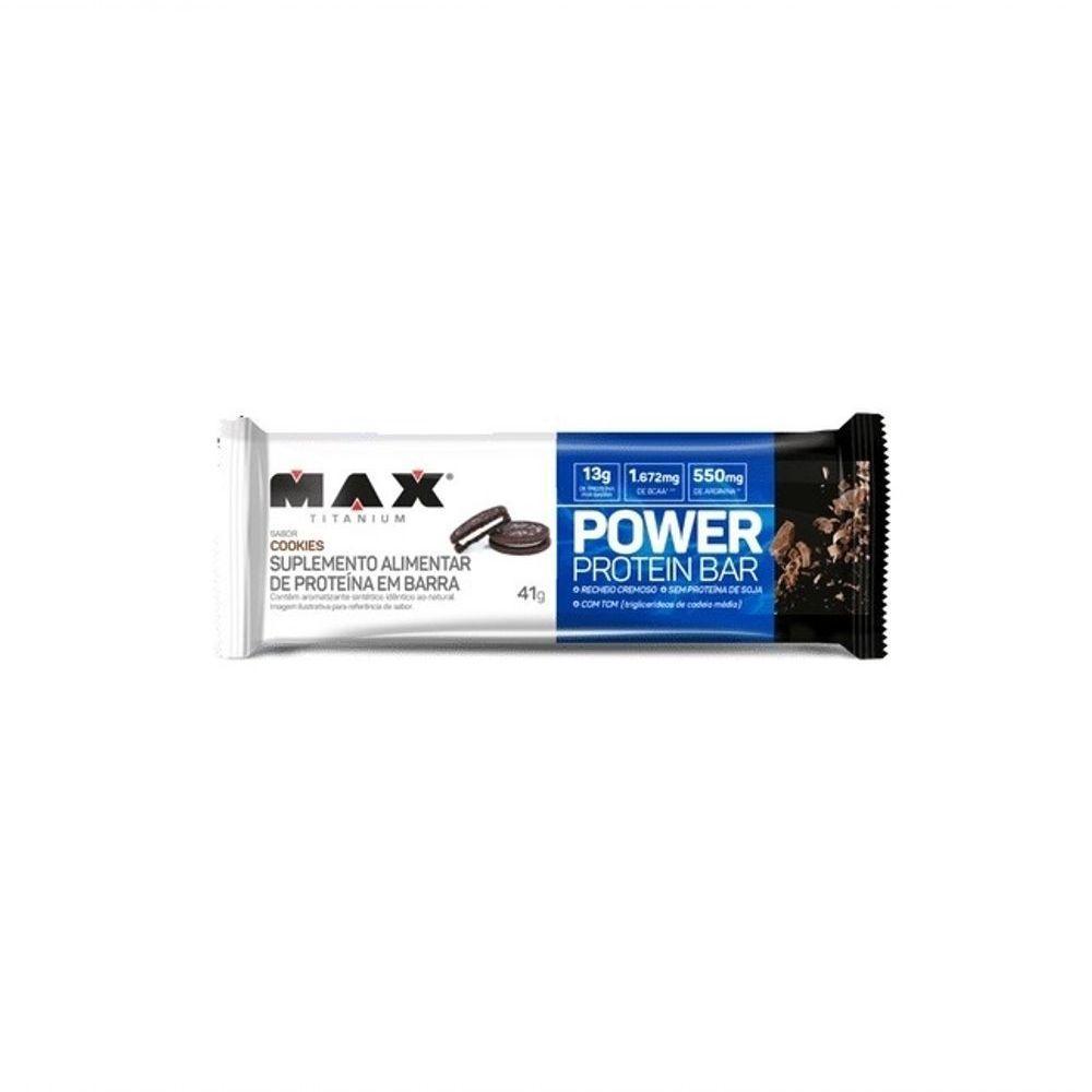 Power Protein Bar 41g Sabor Cookies - 1