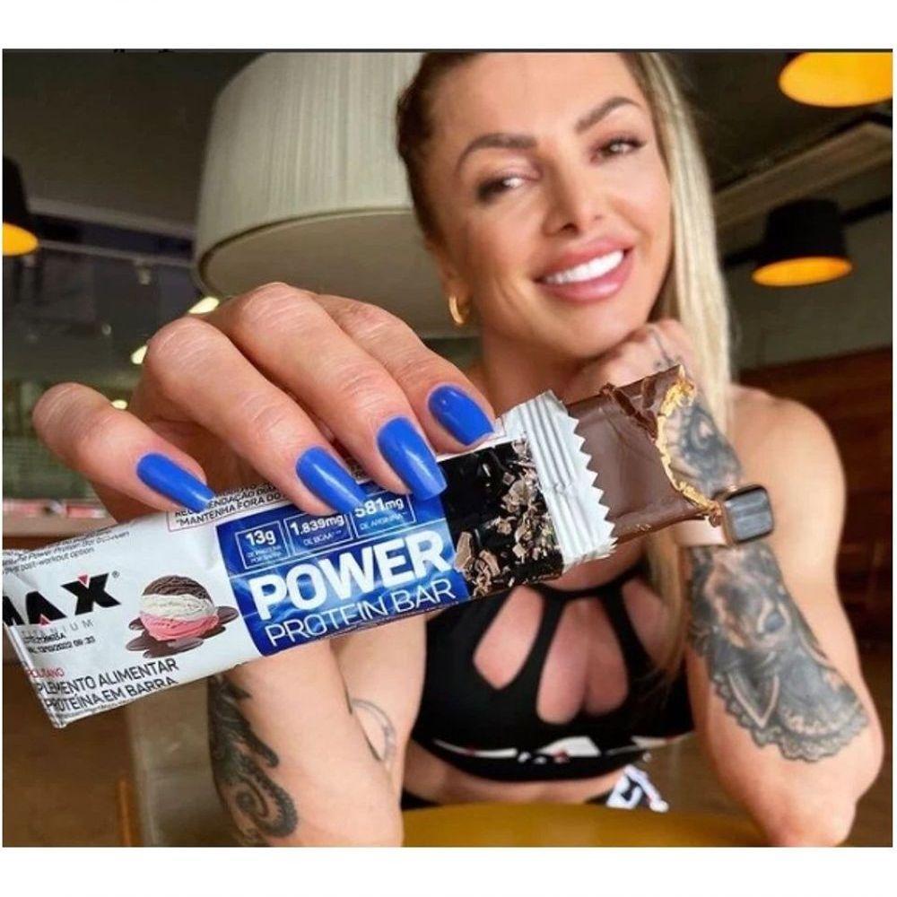 Power Protein Bar 41g Sabor Cookies - 2