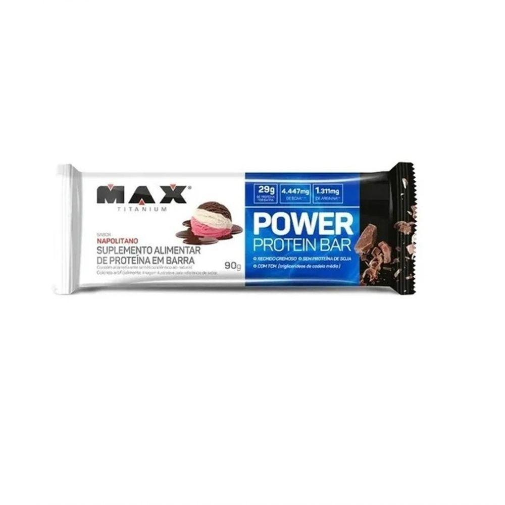 Power Protein Bar 90g Sabor Napolitano - 1