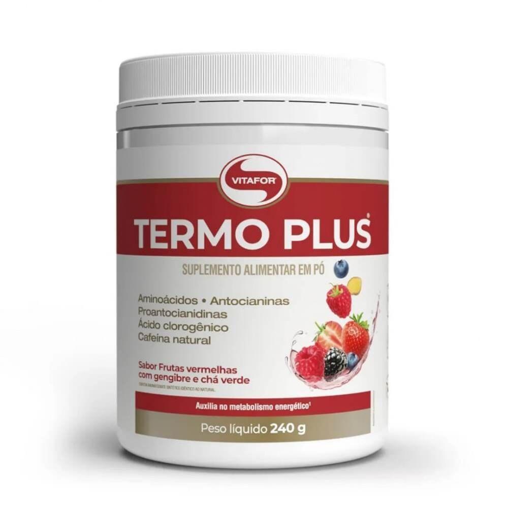 Termo Plus 240g Sabor Frutas Vermelhas, Gengibre E Chá Verde - 1