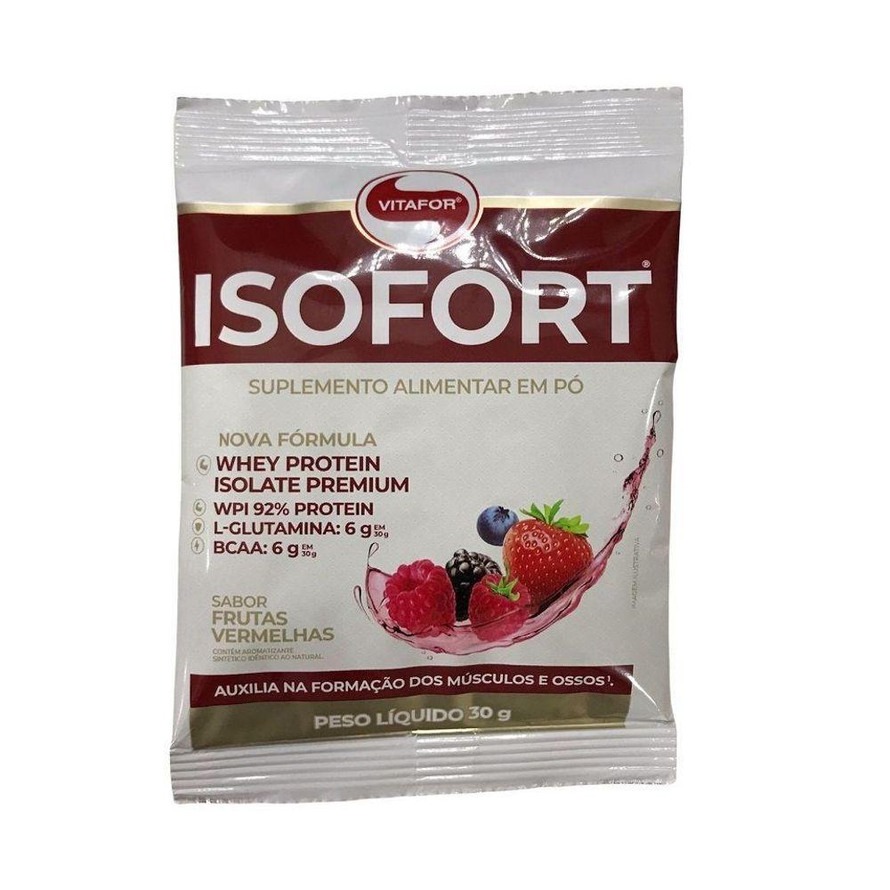 Isofort Sachê 30g Sabor Frutas Vermelhas - 1
