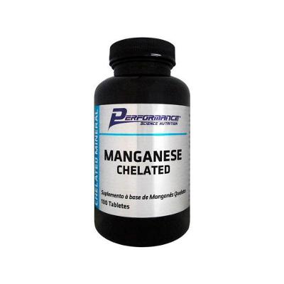 Manganese Chelated 100 Tabs Padrão Único