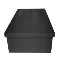 Caixa Para 2 Garrafas De Vinhos (35x20x11) Preto - 3