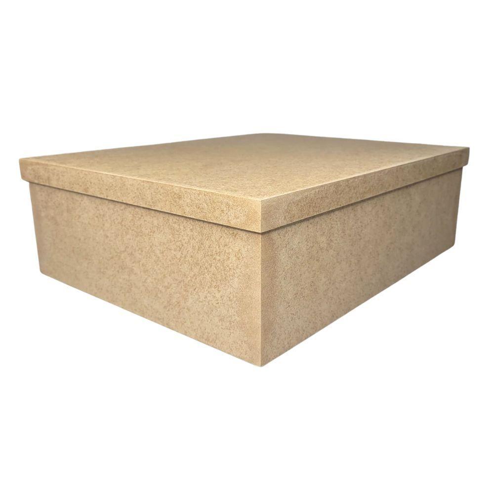 Caixa Para 3 Garrafa De Vinhos (35x28x11) Mdf Cru - 1