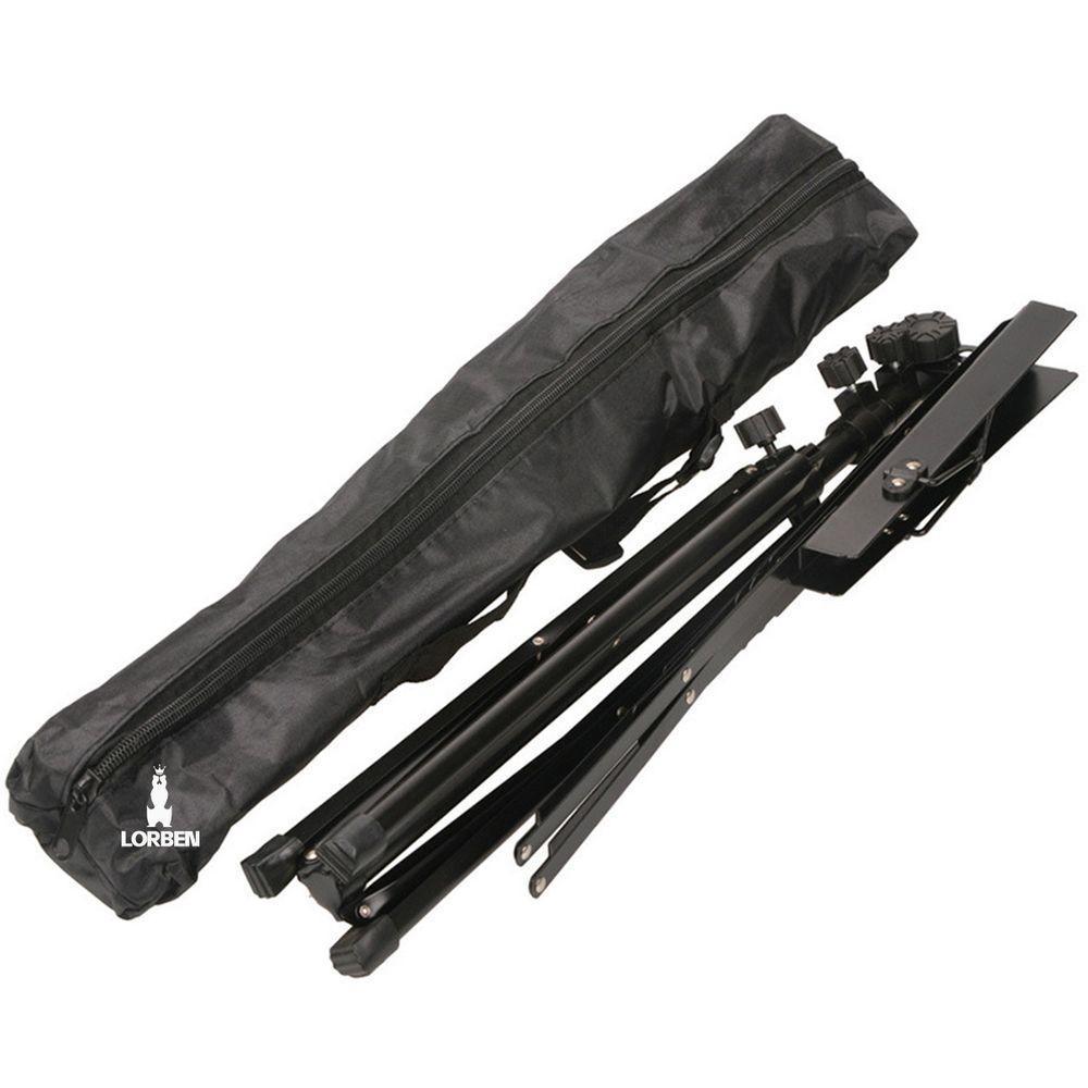 Estante Partitura Suporte Pedestal Cavalete Portátil Dobrável Com Bolsa De Transporte Lorben - 9